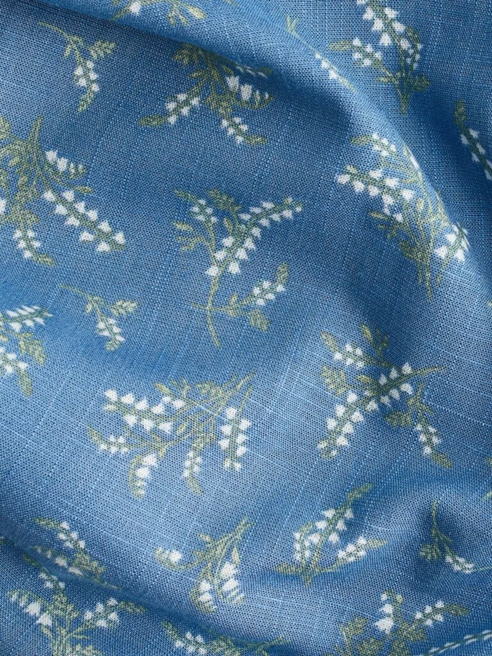 H&M Doen Inspired Pattern “Sofia Dress Lapis Bluebell Ballad” S - Picture 5 of 5